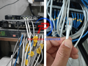 Kéo dây mạng, đi dây mạng vào phòng cho căn hộ chung cư đảm bảo thẩm mỹ không khoan đục
